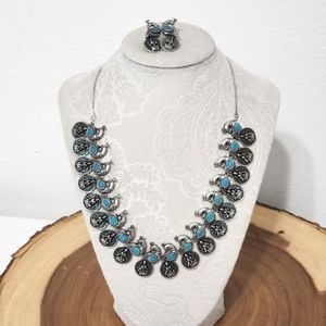 RARE Buddha/peacock Necklace
